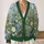 Blue Wildflower Meadow Floral Look For Autumn Vacation And Everyday Women's Layering All-over Print Knitted Cardigan - 2