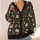 Vintage Folk Swans, Cottages And Tea Motifs For Autumn Outings And Cozy Layering Women All-over Print Knitted Cardigan - 4