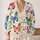 Colorful Butterfly Motifs for Vacation Layering, Dating, and Casual Autumn Style for Women All-over Print Knitted Cardigan - 2