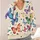 Colorful Butterfly Motifs for Vacation Layering, Dating, and Casual Autumn Style for Women All-over Print Knitted Cardigan - 4