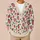 Pink Strawberry Fruit Motif for Sweet Casual Weekends and Vacation Style for Women All-over Print Knitted Cardigan - 6
