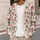 Pink Strawberry Fruit Motif for Sweet Casual Weekends and Vacation Style for Women All-over Print Knitted Cardigan - 5