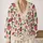 Pink Strawberry Fruit Motif for Sweet Casual Weekends and Vacation Style for Women All-over Print Knitted Cardigan - 2