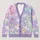 Pastel Dragon Kingdom Rainbow Castle Cozy Everyday Layering Gift For Fantasy Lovers All-over Print Knitted Cardigan - 1