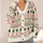 Mickey Christmas Trees And Snowflakes For Festive Holiday Layering, Disney Fans Gift All-over Print Knitted Cardigan - 4