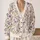 Purple Butterfly Garden Blooms for Romantic Date Nights and Vacation Style for Women All-over Print Knitted Cardigan - 2