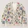 Blue Floral Strawberry Boho Cover-Up For Beach Vacations And Summer Dates Women Style All-over Print Knitted Cardigan - 1