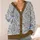 Bohemian Paisley Swirl Motifs for Relaxed Everyday Layering and Plus Size Weekend Style All-over Print Knitted Cardigan - 4