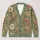 Sage Floral Daisies and Poppies for Cozy Autumn Layering, Nature-Loving Women Everywhere All-over Print Knitted Cardigan - 1