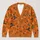 Jack-O-Lantern Witch Hat Halloween Autumn Pumpkin Fall Party Women's Cozy Seasonal Style All-over Print Knitted Cardigan - 1