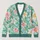 Pastel Lily Garden Floral Motifs For Relaxed Vacation Layering And Everyday Style All-over Print Knitted Cardigan - 1