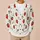 Red Strawberry Garden for Beach Vacation and Date Style, Casual Women's Summer Layer All-over Print Knitted Cardigan - 6