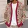 Pink Paisley Floral Boho Layering For Autumn Vacation Date Nights And Travel Women All-over Print Knitted Cardigan - 5