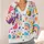 Playful Crayon Animals And Rainbows For Casual Weekend Outings And Vacation Style All-over Print Knitted Cardigan - 4