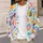 Playful Crayon Animals And Rainbows For Casual Weekend Outings And Vacation Style All-over Print Knitted Cardigan - 5