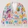 Playful Crayon Animals And Rainbows For Casual Weekend Outings And Vacation Style All-over Print Knitted Cardigan - 1