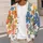 Colorful Retro Floral Blooms for Autumn Vacation Layering, Women's Everyday Style All-over Print Knitted Cardigan - 5