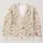 Pink Wildflower Sprigs for Spring Layering, Everyday Garden Style, and Nature Lovers All-over Print Knitted Cardigan - 1
