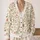 Pink Wildflower Sprigs for Spring Layering, Everyday Garden Style, and Nature Lovers All-over Print Knitted Cardigan - 2