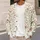 Pink Wildflower Sprigs for Spring Layering, Everyday Garden Style, and Nature Lovers All-over Print Knitted Cardigan - 5