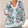 Snowman Pine Branch Scene for Festive Holiday Layering and Winter Gatherings for Women All-over Print Knitted Cardigan - 4