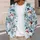 Snowman Pine Branch Scene for Festive Holiday Layering and Winter Gatherings for Women All-over Print Knitted Cardigan - 5