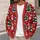 Snowman Christmas Tree Scene for Cozy Holiday Gatherings and Winter Cheer for Her All-over Print Knitted Cardigan - 5