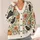 Pumpkin Crow Floral Autumn Halloween Cozy Everyday Layering Gift For Women And Teens All-over Print Knitted Cardigan - 4