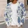 Blue And White Holiday Ornament Motifs For Cozy Winter Gatherings And Vacation Dates All-over Print Knitted Cardigan - 5