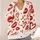 Red Lipstick Kisses And Love Hearts For Date Night Romance Women’s Everyday Style All-over Print Knitted Cardigan - 4