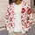 Red Lipstick Kisses And Love Hearts For Date Night Romance Women’s Everyday Style All-over Print Knitted Cardigan - 5