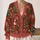Christmas Snowmen and Evergreen Trees for Festive Holiday Layering for Women at Gatherings All-over Print Knitted Cardigan - 2