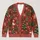 Christmas Snowmen and Evergreen Trees for Festive Holiday Layering for Women at Gatherings All-over Print Knitted Cardigan - 1