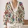 Colorful Vintage Floral Bouquet Blossoms for Weekend Travel and Everyday Layering Style All-over Print Knitted Cardigan - 2