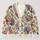 Colorful Vintage Floral Bouquet Blossoms for Weekend Travel and Everyday Layering Style All-over Print Knitted Cardigan - 1