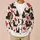 Dachshund Heart Balloon Whimsy for Romantic Everyday Layering, Gifts for Dog Lovers All-over Print Knitted Cardigan - 6