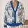Blue Deer And Pine Forest Winter Scene For Holiday Gatherings And Cozy Women’s Style All-over Print Knitted Cardigan - 2