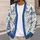 Blue Deer And Pine Forest Winter Scene For Holiday Gatherings And Cozy Women’s Style All-over Print Knitted Cardigan - 5
