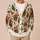 Highland Cow Christmas Holiday Style for Cozy Winter Layering and Festive Weekend Outings All-over Print Knitted Cardigan - 6