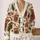 Highland Cow Christmas Holiday Style for Cozy Winter Layering and Festive Weekend Outings All-over Print Knitted Cardigan - 2