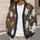 Ghost Pumpkin Rose Halloween Botanical Layering Style for Women and Autumn Gatherings All-over Print Knitted Cardigan - 5