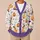 Rainbow Halloween Cats, Ghosts And Pumpkins For Cozy Fall Layering, Parties And Gifts All-over Print Knitted Cardigan - 6