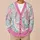 Dreamy Pastel Butterfly Boho Layer For Beach Vacations And Summer Dates Plus Size All-over Print Knitted Cardigan - 6