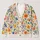 Colorful Wildflower Meadow for Spring Layering, Botanical Style for Everyday Wear Looks All-over Print Knitted Cardigan - 1