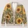 Sunflower Meadow Blooms for Relaxed Autumn Outings and Vacation Style for Women All-over Print Knitted Cardigan - 1