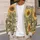 Sunflower Meadow Blooms for Relaxed Autumn Outings and Vacation Style for Women All-over Print Knitted Cardigan - 5