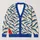 Blue Sardine Motif For Coastal Holiday Layering And Everyday Women's Casual Style All-over Print Knitted Cardigan - 1