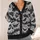 Mothman Forest Night Scenes for Gothic Folklore Style and Dark Academia Fans All-over Print Knitted Cardigan - 4