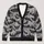 Mothman Forest Night Scenes for Gothic Folklore Style and Dark Academia Fans All-over Print Knitted Cardigan - 1