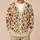 Autumn Pumpkin Coffee Cup Leaves And Books For Cozy Weekend Layering Style For Women All-over Print Knitted Cardigan - 6